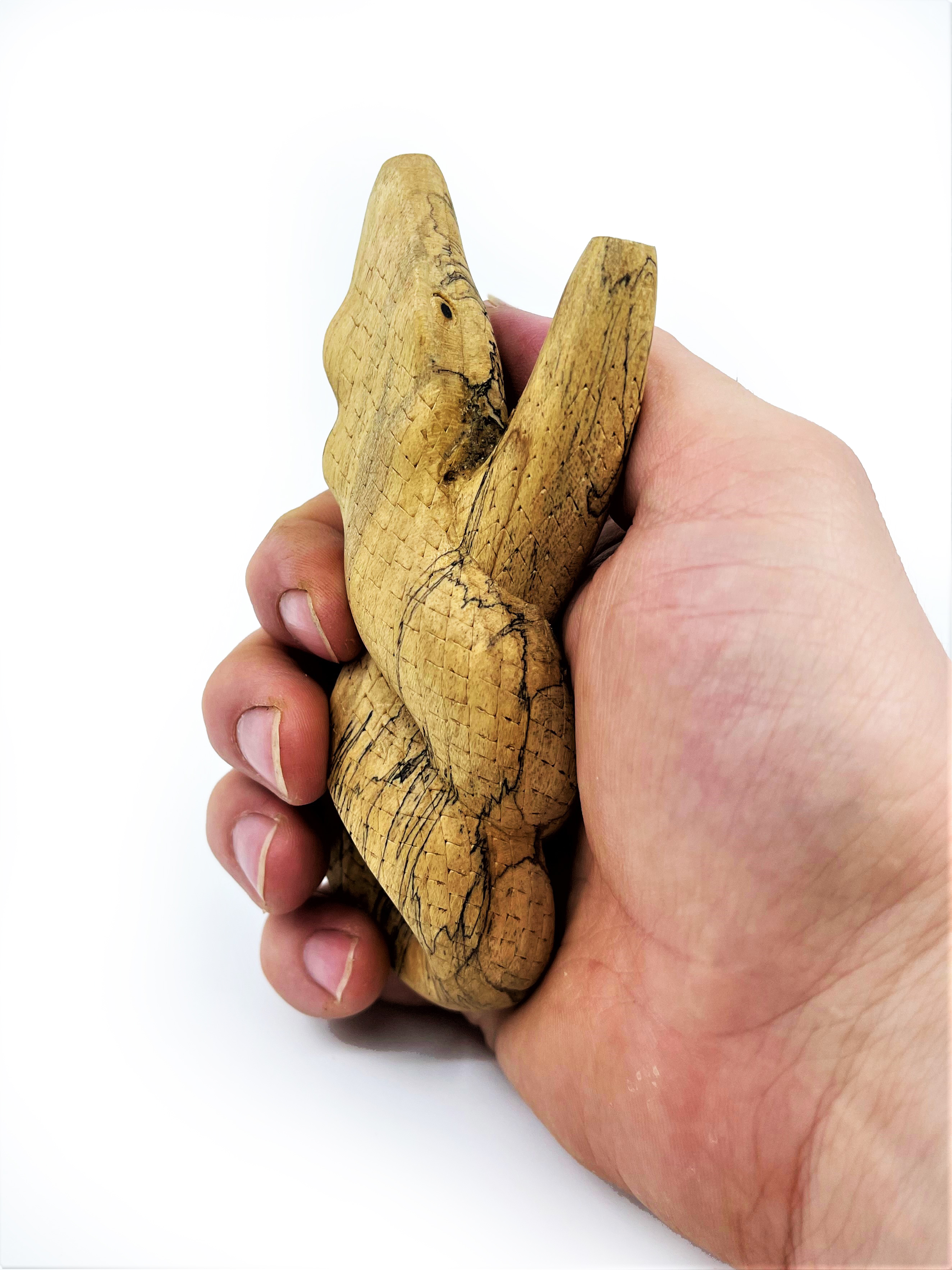 Serpent Kuripe "Lemniscate" - Crocodile Wood - 3