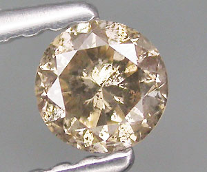 Diamante de champán genuino de 0,28 ct de 4,4 mm poco común - 3