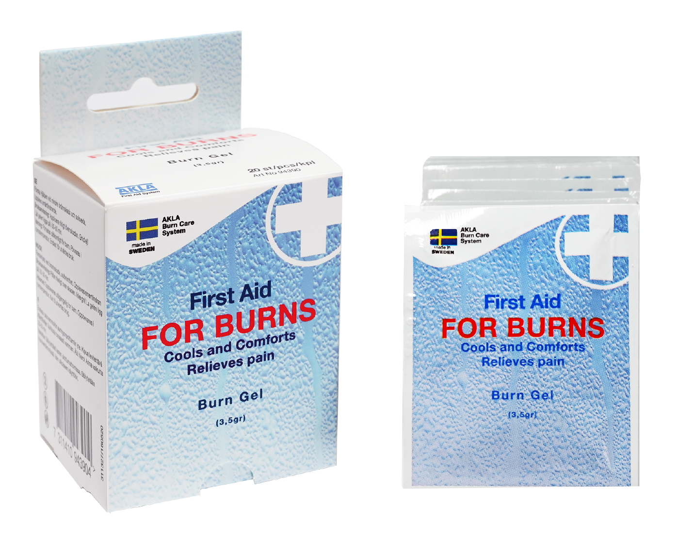 BRÄNNSKADE GEL 94390 FOR BURNS 3,5 G