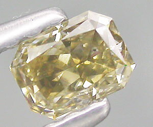 Diamante de champán natural sin tratar raro de 0,25 ct