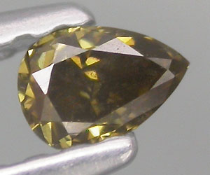 Diamante de champán natural sin tratar de 0,13 ct - 3