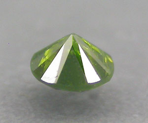 Diamante verde natural genuino de 2,5 mm extremadamente raro - 2