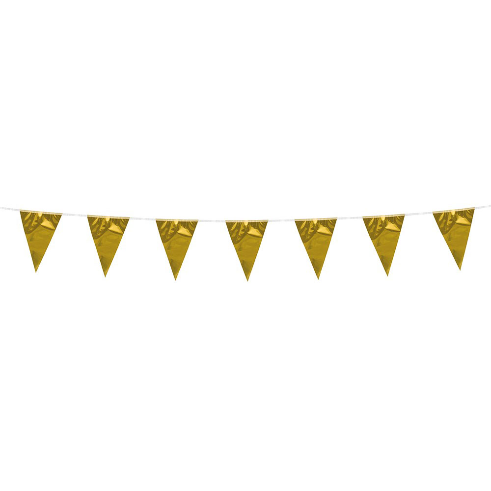 VIMPEL | 3 meter | Guld metallic