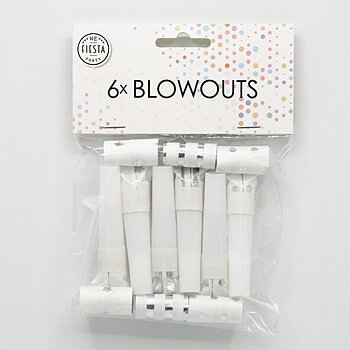 BLÅSTUTOR | 6-pack | Silver