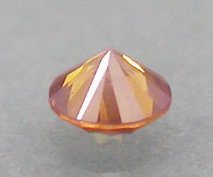 Diamante bicolor natural genuino de 2,2 mm muy raro - 2