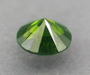 Diamante verde natural genuino de 2,5 mm extremadamente raro - 2