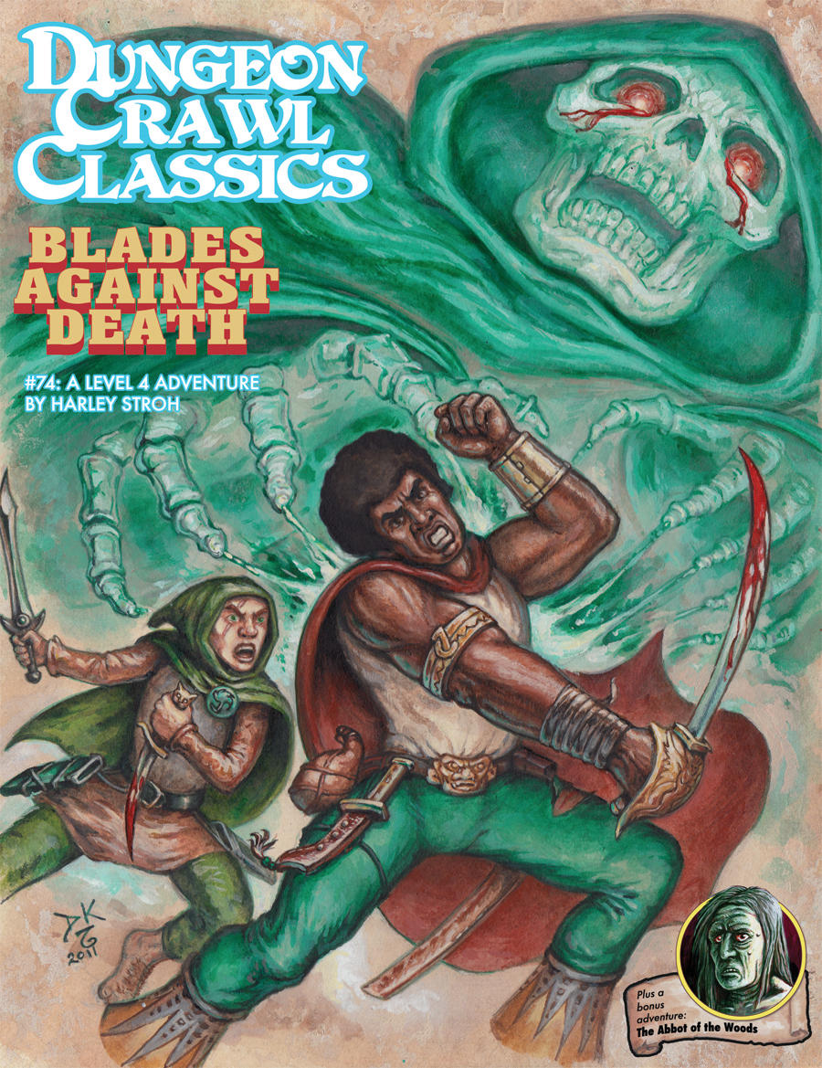 Dungeon Crawl Classics #74: Blades Against Death 2nd Printing + PDF