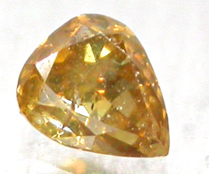 0,13 ct Sello de lujo oro natural claro sin tratar diamante amarillo - 2