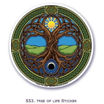 Window Sticker Tree Of Life