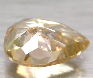 0,12 ct raro diamante champán natural genuino sin tratar - 2