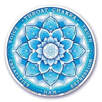 Window Sticker 5Th Chakra