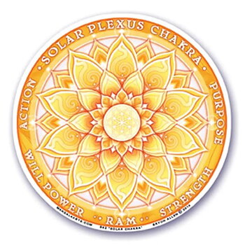 Window Sticker 3Th Chakra