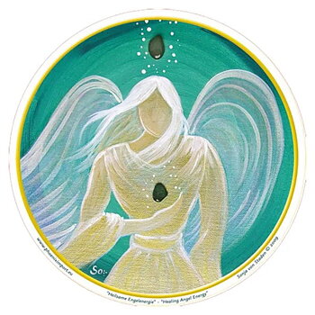 Window Sticker Healing Angel Energy