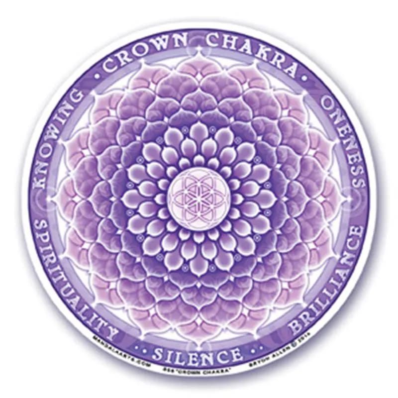 Window Sticker 7Th Chakra