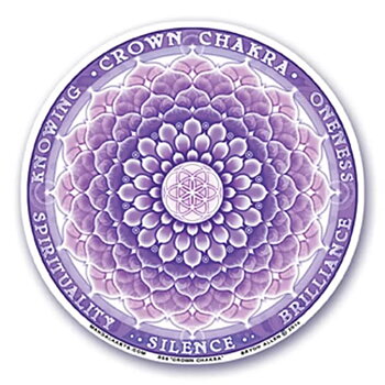 Window Sticker 7Th Chakra