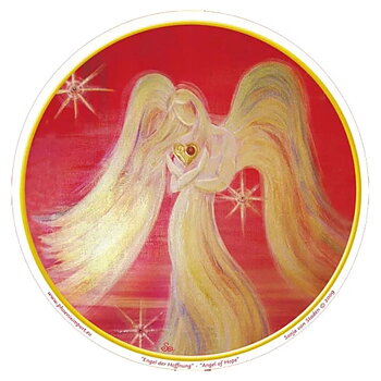 Window Sticker Angel Of Hope