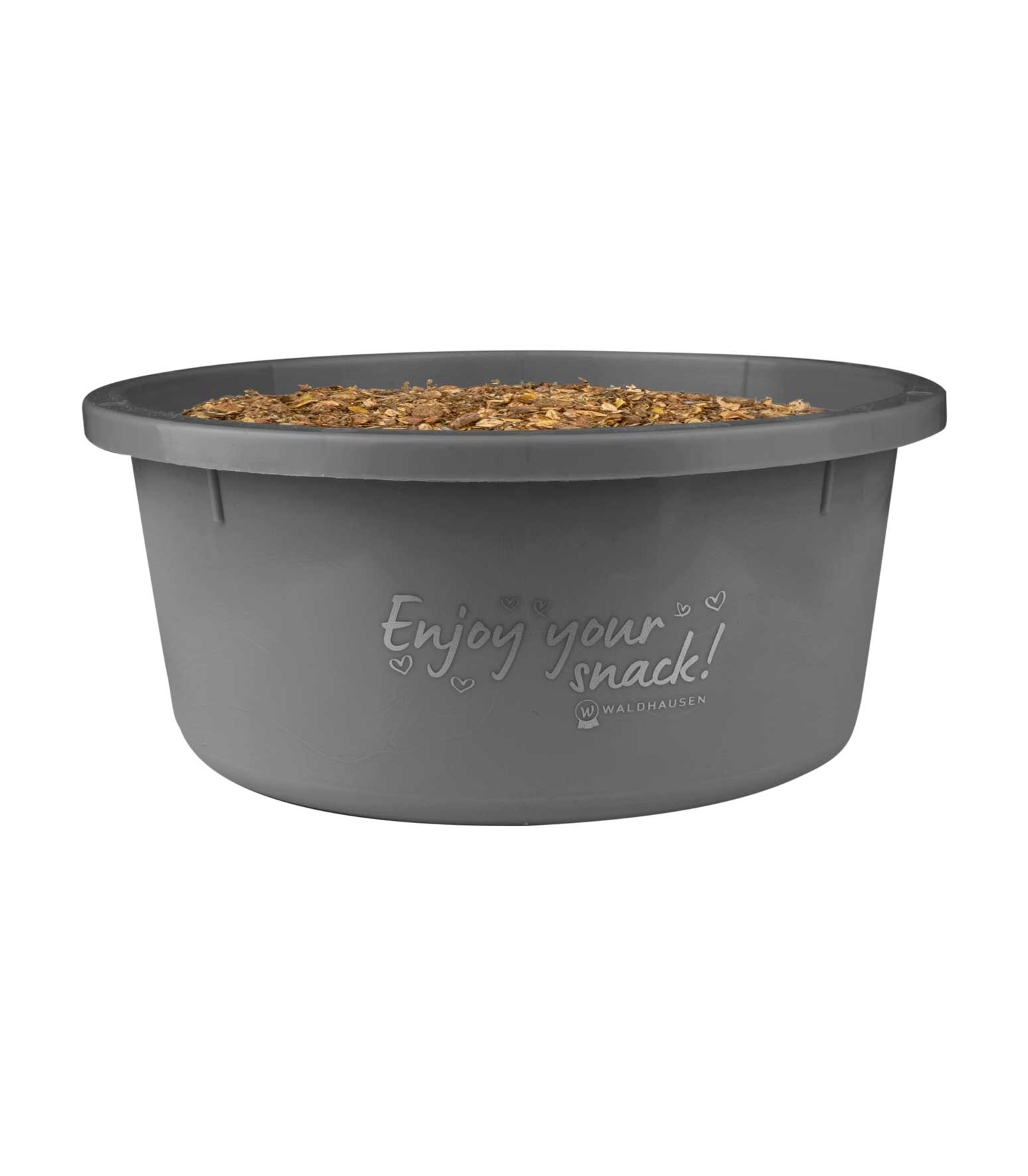 Hink till müsli med lock grå