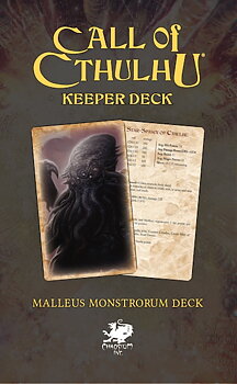 Call of Cthulhu RPG - The Malleus Monstrorum Keeper Deck + PDF
