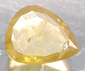 0.12 ct Luxurious rare genuine natural yellow diamond - 3