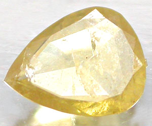 0.12 ct Luxurious rare genuine natural yellow diamond