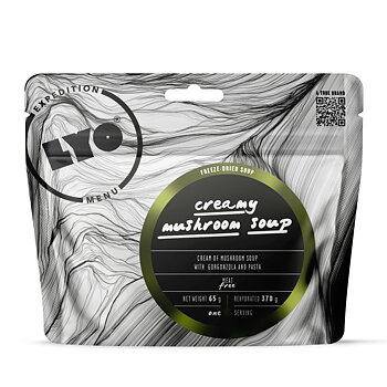 LyoFood | Pilzcremesuppe | Gefriergetrocknete Lebensmittel | 65g