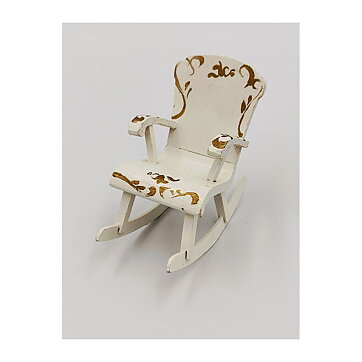 Lundby Rocking Chair Rococo 1950s
