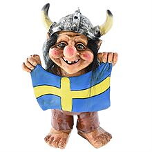 Vikingatroll  Sverigeflagga, 