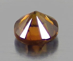 A very rare 1.8mm natural genuine orange red diamond - 2