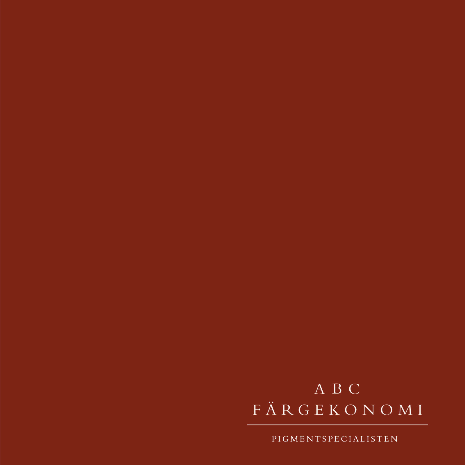 FÄRGPIGMENT ENGELSKT RÖD