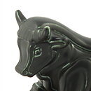 グナー・ニールンド  ブラックの雄牛 Bull   19cm  1950年代