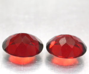4.68 ct matching natural oval genuine pyrope garnets - 2