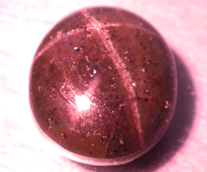 Piedra preciosa de granate estrella genuina rara muy grande de 13,69 ct - 2