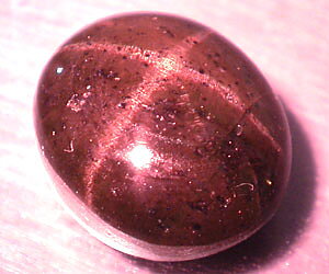 Piedra preciosa de granate estrella genuina rara muy grande de 13,69 ct