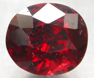 2.42 ct lyxig perfekt naturlig pyrop granat ädelsten