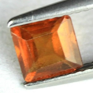 Piedra preciosa de granate mandarín natural genuina rara de 1,21 ct - 3