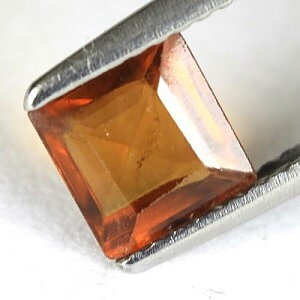 1,42 ct hermosa piedra preciosa granate espesartina natural genuina