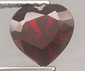 Hermosa piedra preciosa granate piropo natural brillante de 1,15 ct