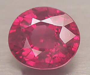 0,91 ct Piedra preciosa de granate rodolita genuina rara muy hermosa