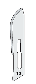 Skalpellblad Nr 10