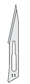 Skalpellblad Nr 11
