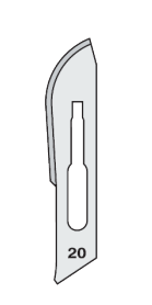 Scalpel disposable Nr 20 - 2