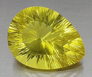Fluorita amarillo canario inusual muy grande de 22,99 ct perfecta para curar