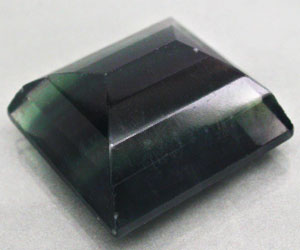 Piedra preciosa de fluorita bicolor natural única certificada gigante de 94,50 ct - 2