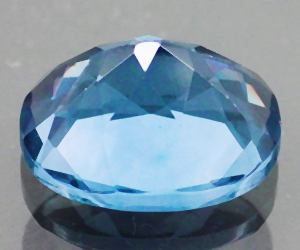 Piedra preciosa de fluorita azul natural muy rara de lujo de 4,43 ct - 2