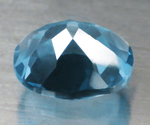 Piedra preciosa de fluorita azul natural rara de lujo de 4,21 quilates - 2