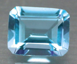 Piedra preciosa de fluorita azul natural rara de lujo de 3,88 ct - 3