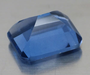 Piedra preciosa de fluorita azul natural muy rara de lujo de 3,83 ct - 2