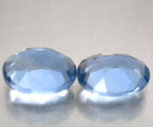 2 piezas de fluorita que cambia de color natural muy rara a juego - 2
