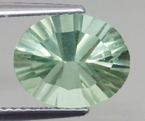 2,89 ct maravillosamente hermosa fluorita verde natural sin tratar - 3