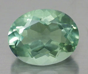 2,39 ct muy bonita fluorita verde natural sin tratar - 3
